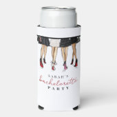 Illustration der Mode in New York City Selters Dosenkühler (Seltzer Vorderseite)