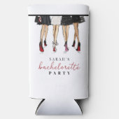 Illustration der Mode in New York City Selters Dosenkühler (Vorderseite)