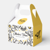 Illustration der modernen Eier Faltschachtel Verpa Geschenkschachtel (Vorderseite)