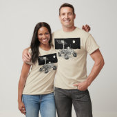 Illustration der Mondrover-Exploration T-Shirt (Unisex)