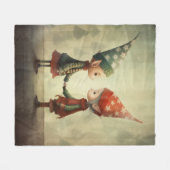 Illustration der niedlichen Elfen Fleecedecke (Vorderseite (Horizontal))