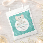 Illustration der niedlichen Frühlingslephant Geschenktütchen (Ausgeschnitten)