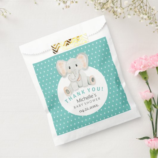 Illustration der niedlichen Frühlingslephant Geschenktütchen (Versiegelt)