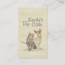 Illustration der niedlichen Katze- und Hundefälle