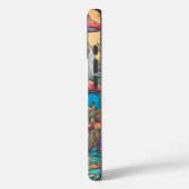 Illustration der niedlichen kreativen Pilzhütte Case-Mate iPhone Hülle (Rückseite / Links)