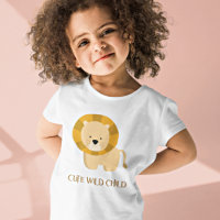 Illustration der niedlichen Wild Child Lion