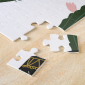 Illustration der Pflanze des tropischen Hauses Puzzle (Seite)