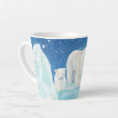 Illustration der Polarbären Milchtasse (Linke Ecke)