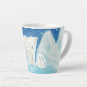 Illustration der Polarbären Milchtasse (Rechte Ecke)