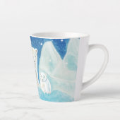 Illustration der Polarbären Milchtasse (Rechts)