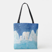 Illustration der Polarbären Tasche (Rückseite)