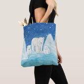 Illustration der Polarbären Tasche (Von Nahem)