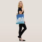Illustration der Polarbären Tasche (Am Model)