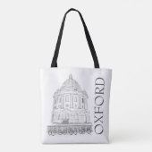 Illustration der Radcliffe-Kamera Oxford England Tasche (Rückseite)