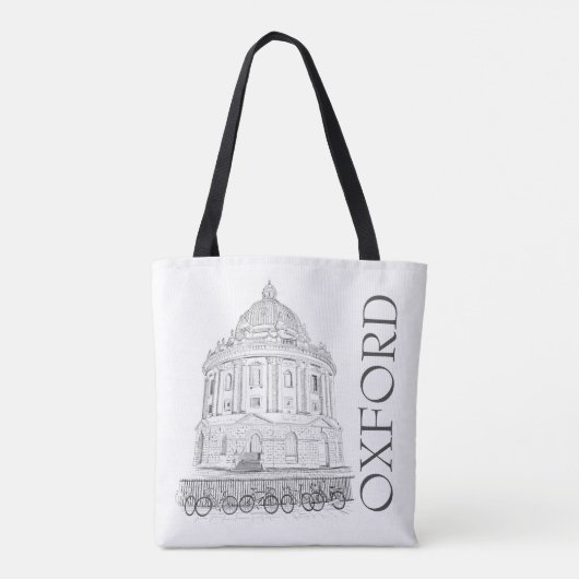Illustration der Radcliffe-Kamera Oxford England Tasche (Rückseite)
