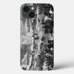 Illustration der Schlacht von Gettysburg iPhone 13 Hülle