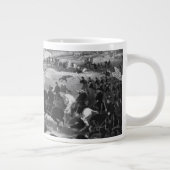 Illustration der Schlacht von Gettysburg Jumbo-Tasse (Rechts)
