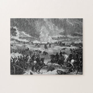 Illustration der Schlacht von Gettysburg Puzzle