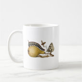 Illustration der Schmetterlingsbeere Kaffeetasse (Links)