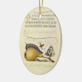 Illustration der Schmetterlingsbeere Keramikornament (Links)