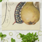 Illustration der Schmetterlingsbeere Küchentuch (Gefaltet)