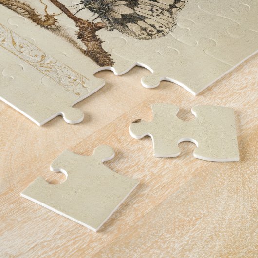 Illustration der Schmetterlingsbeere Puzzle (Seite)