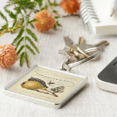 Illustration der Schmetterlingsbeere Schlüsselanhänger (Seite)