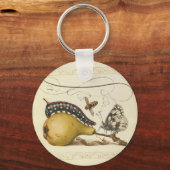 Illustration der Schmetterlingsbeere Schlüsselanhänger (Vorderseite)