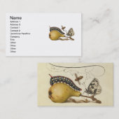 Illustration der Schmetterlingsbeere Visitenkarte (Vorne/Hinten)