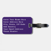 Illustration der Staatsflagge von Arizona Gepäckanhänger (Rückseite horizontal)