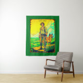 Illustration der Tarot-Karte, der Dummkopf Wandteppich (Beispiel)