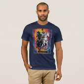 Illustration der Tarot-Karte, der Wagen T-Shirt (Vorne ganz)