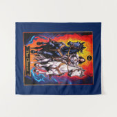 Illustration der Tarot-Karte, der Wagen Wandteppich (Vorderseite (Horizontal))