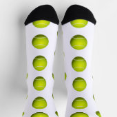 Illustration der Tennisbälle Socken (Oben)