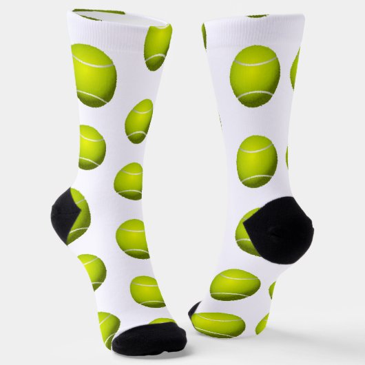 Illustration der Tennisbälle Socken (Gewinkelt)
