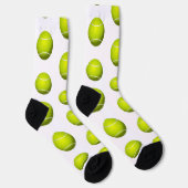 Illustration der Tennisbälle Socken (Rechts)