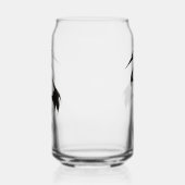 Illustration der Tintenschicht - Zen-Glas Dosenglas (Links)