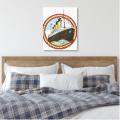Illustration der Titanic Leinwanddruck (Insitu (Schlafzimmer))