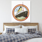 Illustration der Titanic Leinwanddruck (Insitu (Schlafzimmer))