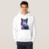 Illustration der verzauberten mystischen Kosmische Hoodie (Vorne ganz)