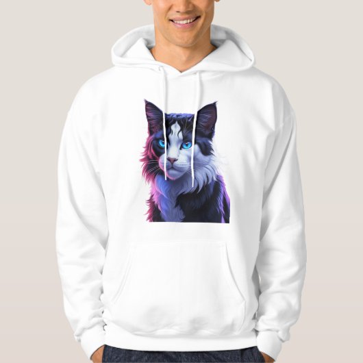 Illustration der verzauberten mystischen Kosmische Hoodie (Vorderseite)