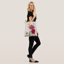 Illustration der Vintage-Nelke Tasche