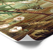 Illustration der Vintagen Libellen Poster (Ecke)