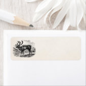 Illustration der Vintagen Rentier-Personalisierten (Insitu)
