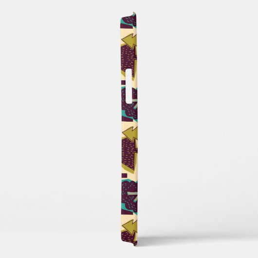 Illustration der Waldfarbdoodle-Bäume Case-Mate iPhone Hülle (Rückseite / Rechts)