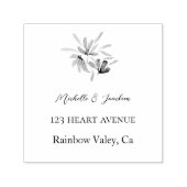 Illustration der Wasserfarben Permastempel (Design)