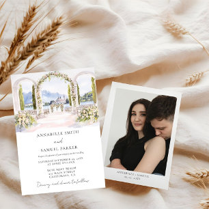 Illustration der Wasserfarben Save The Date