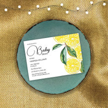 Illustration der Wasserfarbenskala Lemon