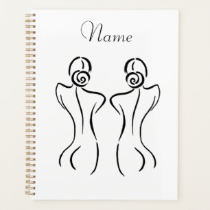 Illustration der weiblichen Kunst Thunder_Cove Planer