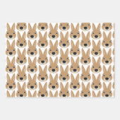 Illustration der wild lebenden Waldtiere Geschenkpapier Set (Vorderseite 3)